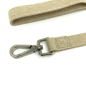 Hanyang OEM कस्टम 2023 नई कार्बनिक 100% पर्यावरण के अनुकूल समायोज्य प्राकृतिक सन पालतू कुत्ते कॉलर और पट्टा सेट - Product Image 3