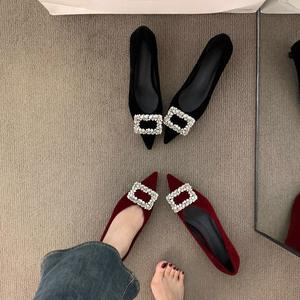 Zapatos de Tacón Alto con Plataforma Impermeable de Tacón Grueso, Estilo Coreano, Moda, Zapatos de Cuero Negro de Primera Capa de Piel de Vaca para Mujer, Zapatos Individuales - Product Image 2