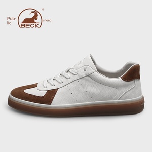 Zapatillas Casuales BECK Ram para Hombre, de Cuero Genuino, Color Sólido, Transpirables, Ligeras, con Suela Suave, Primavera/Verano 2026, Estilo Alemán - Product Image 3