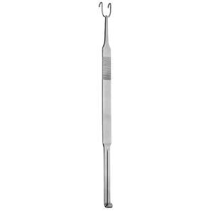 Écarteur de coton coréen, accessoire chirurgical, écarteur de coton, Guide d'aiguilles à Double extrémité, 21 cm, en acier inoxydable, approuvé CE - Product Image 1