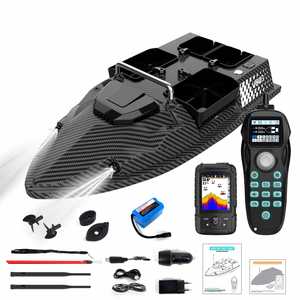 Nouveau bateau de pêche à la carpe télécommandé V803 Pro 500m avec sondeur intégré, GPS, capacité de chargement de 3 kg - Product Image 6