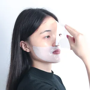 Private Logo White Bio-Collagen Disposable Hydrating Overnight Sleeping Facial Sheet Mask