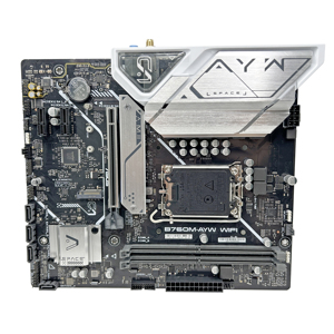 สำหรับเอซุส B760M-AYW <span class=keywords><strong>WIFI</strong></span> D4 II ไมโคร ATX LGA1700 B760 เมนบอร์ด PCIe 4.0 DDR4 SATA <span class=keywords><strong>6</strong></span> Gbps USB 3.2 Gen 1 เมนบอร์ดเดสก์ท็อป - Product Image 1