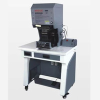 Machine à poinçonner les œillets semi-automatique pour chaussures, machine à découper le dessus des chaussures, machine à poinçonner les œillets pour chaussures