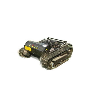 Cortacésped a gasolina Black Knight con control remoto, 4 tiempos, monocilíndrico, de grado profesional, con cuchilla rotativa para mulching - Product Image 5
