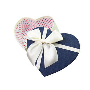 Caja de Regalo de Joyería Rectangular de Lujo Personalizada, con Relieve, Forro de Esponja, Materiales Reciclados, Papel Kraft de Grado Alimenticio, Lazo de Cinta - Product Image 3