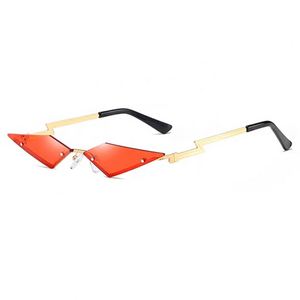 Fabricación Venta caliente sin montura pequeña de ojo de <span class=keywords><strong>gato</strong></span> <span class=keywords><strong>gafas</strong></span> de sol Diamante de moda <span class=keywords><strong>gafas</strong></span> de sol de las mujeres 2020 - Product Image 5
