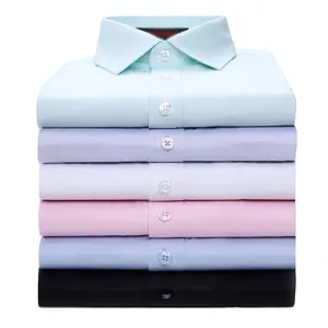 Lh Mannen Met Lange Mouwen Shirt Fashion Business Solid Koreaanse Slim Fit Japanse Shirt Dress Formele Shirts Voor Mannen