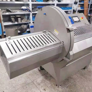 Machine de découpe de coupe de viande commerciale trancheuse de bacon de poitrine de porc poulet poisson viande congelée os Steak Cube coupe trancheuse - Product Image 6