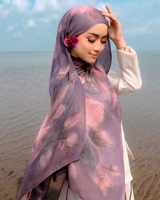 Foulards Hijab Imprimés en Modal en Gros, Écharpes et Châles Ethniques en Rayonne Douce et Respirante pour Femmes, Personnalisation Prise en Charge