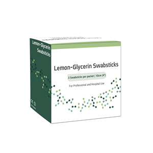 Label pribadi penggunaan tunggal steril Lemon gliserin Oral <span class=keywords><strong>swabstick</strong></span> untuk bibir kering bantuan - Product Image 1