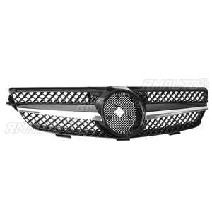 Nouvelle calandre de pare-chocs avant noire W209 pour Mercedes-Benz Classe CLK 320 500 W209 2003 2004 2005-2009, grilles de course - Product Image 2