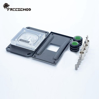 Bloc de refroidissement par eau pour processeur, bloc en cuivre, bloc de refroidissement par eau pour processeur, compatible AMD/AM4. AMD-PM3D