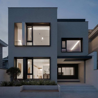 Fenêtres à battants modernes en aluminium, inclinables et pivotantes, sur mesure, double vitrage, insonorisées, écologiques, de haute qualité pour la maison et le bureau