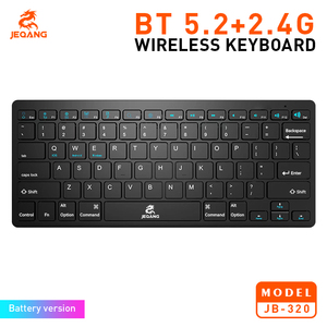 JEQANG JB-320 BT Ergonomic bàn phím cho máy tính xách tay và pcs pin phiên bản Sản phẩm mới - Product Image 3