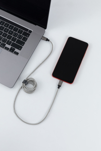 Venta caliente modelo de gama alta carga rápida <span class=keywords><strong>nylon</strong></span> trenzado tipo C a tipo C soporte PD <span class=keywords><strong>USB</strong></span> C <span class=keywords><strong>cable</strong></span> para teléfono celular todos los teléfonos - Product Image 5