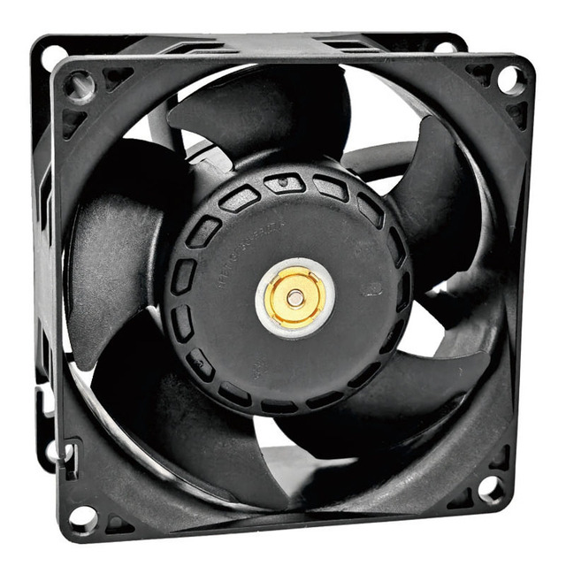 12V 80x80x38mm 14200rpm 49.19CFM DC Ball Bearing Cooling Fan