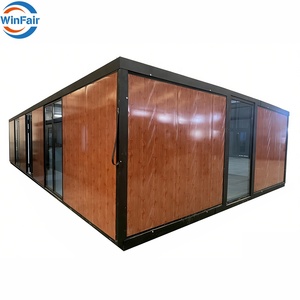 Casa Modular Plegable Prefabricada WinFair <span class=keywords><strong>de</strong></span> 40 Pies, Casa Contenedor Pequeña con Sala <span class=keywords><strong>de</strong></span> Estar y Baño para Alojamiento en <span class=keywords><strong>Irlanda</strong></span> - Product Image 2