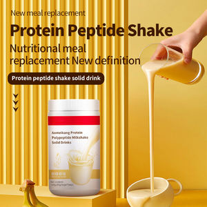 OEM protein poli peptid milkshake katı içecek protein tozu yüksek protein peptid sallamak beslenme yemek değiştirme tozu - Product Image 1