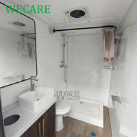 Wecare mobile extérieur portable salle de bain salle d'eau et WC wc