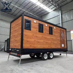 Casa Contenedor de Acero Expandible Portátil, Remolque de Casa Pequeña de Lujo sobre Ruedas para Hotel, Villa y Sitio de Glamping - Product Image 3