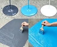 Matériau de construction bleu innovant et économique pour carrelage de salle de bain, revêtement imperméable à base de polyuréthane aqueux