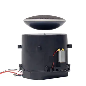 OEM ODM Kustom Levitasi Magnetik Lift-Down Otomatis Portabel Dalam Ruangan Tanpa Kabel Mini Speaker Musik Mengambang Asli Tahan Air