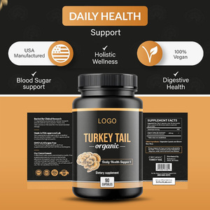 Gà tây đuôi viên nang chế độ ăn uống bổ sung thảo dược bổ sung thực vật viên nang cho năng lượng thúc đẩy phong phú trong khác nhau vitamin và khoáng chất - Product Image 3