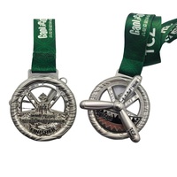 Médaille de gymnastique et de danse professionnelle personnalisée en émail souple, prix d'usine, pour haltérophilie