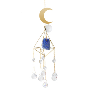 Natural Crystal Crafts Sun Catcher <b>Rainbow</b> Pendant <b>Drops</b> Windows Decor Hanging Crystal Sun Catcher - Product Image 1