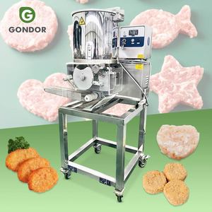 Jamaican Commercial Veggie Burger Patty Cook Grill Molding Form Small <b>Scale</b> Burger Machine to Make Patty - Product Image 1