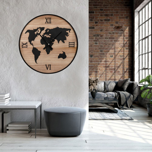 Horloge <span class=keywords><strong>Carte</strong></span> <span class=keywords><strong>du</strong></span> <span class=keywords><strong>Monde</strong></span> Vente Directe d'Usine <span class=keywords><strong>2022</strong></span> Beite Nouvelle Arrivée Horloge <span class=keywords><strong>Carte</strong></span> <span class=keywords><strong>du</strong></span> <span class=keywords><strong>Monde</strong></span> en Bois à Vendre - Product Image 2