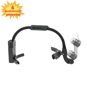 Prezzo di fabbrica lente d'ingrandimento per la chirurgia dentale lente di ingrandimento chirurgico medico + faro a LED lampada dentale lente di ingrandimento con faro a led - Product Image 1