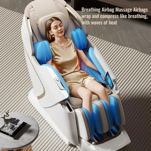 5D Massagesessel <span class=keywords><strong>2025</strong></span> Luxus KI Musik Shiatsu Ganzkörper 4D Zero-Gravity Luftdruck-Massagesessel in Bester Qualität - Product Image 2