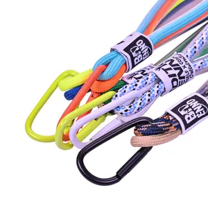 Promotional Custom Keychains Keychains Car Keychains Other Braided Printed Logo Wristbands Short Wrist Polyester Lanyards