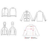 Veste bomber surdimensionnée de style chinois personnalisée, légère, coupe-vent, en tissu 100% polyester