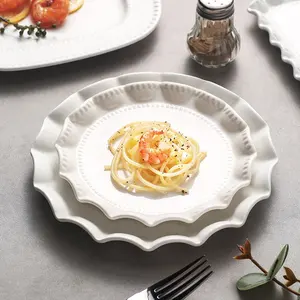 Piatti da tavola in ceramica retrò stile europeo Instagram