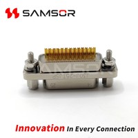Connecteur Électrique Rectangulaire Micro-D J30J-25TJS J30J-25ZKS Prise de Soudure J30J