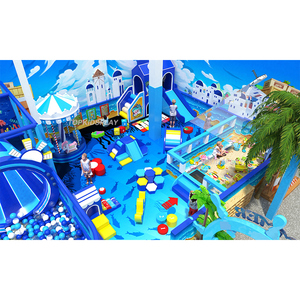 Parco giochi professionale per bambini al coperto parco divertimenti personalizzato altri campi da gioco con scivoli - Product Image 3