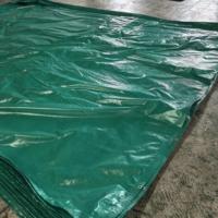 Bâche PE imperméable 120 GSM vert-argent pour tentes événementielles, publicité et entrepôts – Offre Spéciale pour le marché russe