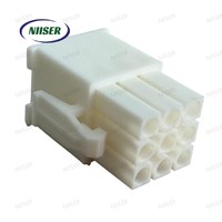 Boîtier de connecteur Mini-Universal MATE-N-LOK 9P TE Connectivity 172169-1, pas de 4,2 mm, 3 rangées, nylon, automobile et industriel