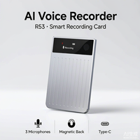 Enregistreur vocal numérique en gros - Enregistrement 30H, transcription et cartographie mentale, SD 64 Go, BT5.3 WiFi 2.4G, Personnalisation OEM