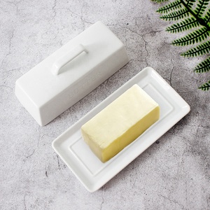 Novedades 2026: Mantequillera de Cerámica con Tapa, Bandeja para Servir Mantequilla para la Cocina o Fiestas - Product Image 3