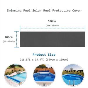 Cubierta protectora de carrete <span class=keywords><strong>solar</strong></span> para <span class=keywords><strong>piscina</strong></span> al aire libre impermeable a prueba de polvo 18 "cubierta de <span class=keywords><strong>lona</strong></span> cubierta de bomba de <span class=keywords><strong>piscina</strong></span> - Product Image 2