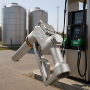 Buse de distribution de carburant automatique Vevor 1,5 pouce OD en alliage d'aluminium, 3 vitesses, verrouillage du déclencheur, pour pompe à diesel, essence et kérosène à arrêt automatique - Product Image 2