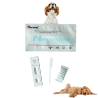 Test rapide EHR, kit de test EHR Erlichia Canine, kit de typage sanguin pour chiens/chats, équipement de diagnostic vétérinaire pour animaux de compagnie
