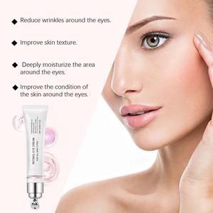 Crème pour les yeux au rétinol 20g OEM Étiquette privée Réparer Anti-rides Collagène Hydrater Vegan - Product Image 5