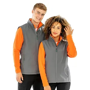 Gilet softshell a 2 strati sostenibile per merchandising - Product Image 3