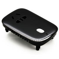 Production de moulage par injection plastique sur mesure pour panneau de commande de chargeur avec prises et ports USB