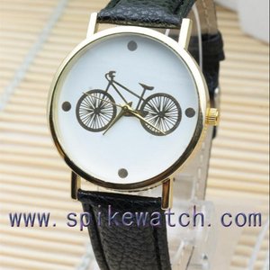 <span class=keywords><strong>Reloj</strong></span> de cuero con esfera para <span class=keywords><strong>bicicleta</strong></span> para estudiante, nuevo estilo - Product Image 4